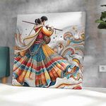 Livin'luxe paintings ladies dance modern art canvas home decor wall paintings with frame painting for living room wall decoration office 24 inch x 24 inch CR-302