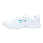 Nfinity Fearless Sideline Cheer Shoe - White, 8