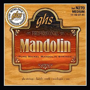 GHS MANDOLIN - Pure Nickel String Set - N270 - Medium