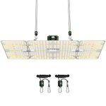 VIVOSUN VS2000 LED Grow Light with Samsung LM301 Diodes & Brand Driver Dimmable Lights Sunlike Full Spectrum for Seedling Veg & Bloom Plant Grow Lamps for 4x2/3x3 Grow Tent