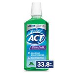 ACT Total Care AntiCavity Fluride Fresh Mint Mouthwash, 33.8oz