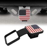 USA Flag Trailer Hitch Cover Tube C