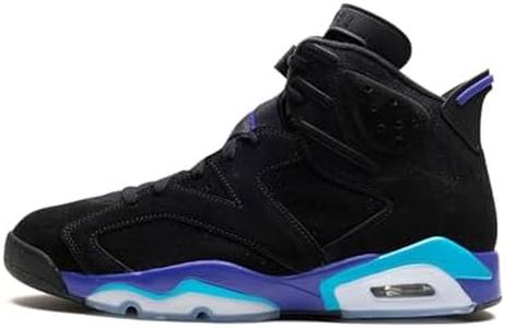 Jordan Men's Air 6 Retro Aqua Black/Bright Concord-Aquatone (CT8529 004), Black/Bright Concord-aquatone, 11