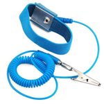 Accessotech Anti-Static Electricity Grounding Wristband Wrist Strap Band ESD Discharge PC