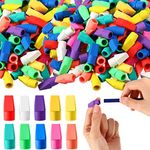 1000 Pcs Pencil Top Erasers Bulk Eraser Caps Pencil Eraser Toppers Pencil Erasers for Kids Party Favors Pencil Topper Erasers Studying Supplies for Students Teachers School Office (Multicolor)