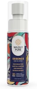 Wildly Pure - Essence Hair Oil Spray | Bio Elixir Blend & Olive Tree Fusion | Fights Frizz & Softens Hair | Promotes Hair Growth & Strength | Nourishes Hair Follicles | Non Greasy Formula (100 ML)