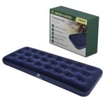 Green Haven Single Blow up Camping bed |Waterproof Single Airbed Inflatable Mattress | Single Air Beds for Adults & Kids |Quick Inflatable Camping Mattress | Premium Camping Mattress Single Air Bed