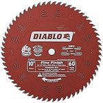 Freud D1060X Diablo 10-Inch 60 Tooth ATB Fine Finish Saw Blade with 5/8-Inch Arbor and PermaShield Coating