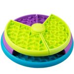 CAISHOW Dog Slow Feeder Bowl Dog Food Puzzle Slow Feeder Layers Interactive Dog Puzzle Game and Slow Feeder Suitable for Small Medium Size Dogs