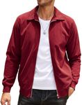 COOFANDY Men's Casual Corduroy Jacket Lightweight Vintage Jacket Spring Fall Turn Down Collar Jacket