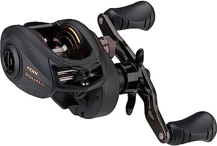 PENN Squall Low Profile Reel Black Smoke 13.4 oz