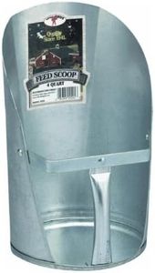 Little Giant 4-Quart Galvanized Feed Scoop