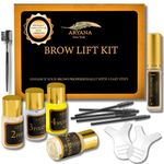 ARYANA NEW YORK Eyebrow Laminating Kit, Home DIY Perm for Your Eyebrows, Instant Professional Lift for Fuller Eyebrows, Eyebrow Brush and Micro Brush