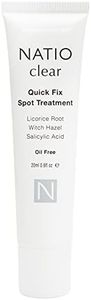 Natio Australia Clear Quick Fix Spot Treatment 20ml - Blemish Spot Treatment for Acne-Prone Skin - Licorice Root, Witch Hazel & Salicylic Acid - Made in Australia