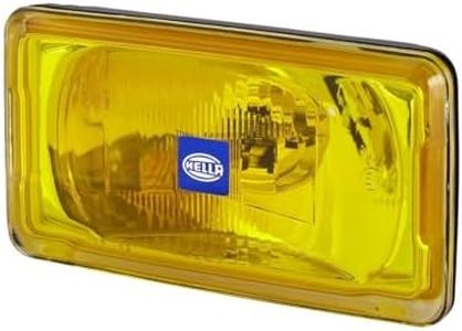 HELLA 1FB 005 860-261 Halogen-Spotlight - Comet 450-12V - Rectangular - Bolted - Patterned diffusing lens - Lens Colour: Yellow - right/left