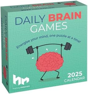 Daily Brain Games 2025 Day-To-Day Calendar