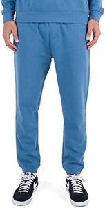 Hurley Men's OAO Solid Summer Fleece Jogger Pants, Deep Aqua, M