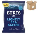 Burts Crisps Hand Cooked Potato Chips 20 X 40G Full | KV&C BRANDED BOX | (Lightly Sea Salted)