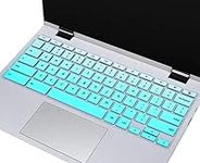 Lenovo Chromebook 11.6 Keyboard Cover Skin for Lenovo Flex 3 Chromebook 11.6 inch/Lenovo 2-in-1 Convertible Chromebook 11.6", Lenovo Chromebook 11.6 Laptop Accessories,Ombre Hotblue