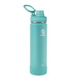 Takeya 885395503011 Actives Insulated Stainless Steel Bottle, Spout Lid Teal 22oz