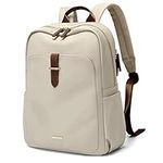 Laptop Backpack Purse for Women Fits 14 Inch Notebook Casual Daypack Work Travel College School Bookbag Fashion Computer Bag (Apricot, 14 Inch)