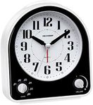 Peakeep Analog Alarm Clock Non-Tick