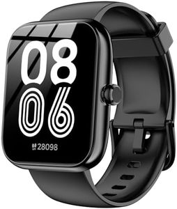 SENBONO Smart Watch with Alexa & Bluetooth Calls, 1.83" HD Fitness Tracker for Men Women, IP68 Waterproof, 120+ Workout Modes, 24/7 Heart Rate/Sleep Tracking, iOS Android Compatible (Black)