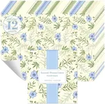 STRN Drawer Liners for Dresser, Linen Fragrant Drawer Liner 12 Sheets, Non-Adhesive Drawer Paper Liner for Bedroom Shelf Closet, Shoe Chest