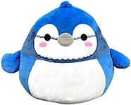 KellyToy Squishmallows 16” Babs The Blue Jay Bird Plush Pillow Stuffed Toy
