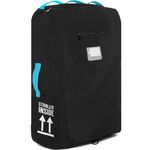 AMWBSR Padded Stroller Travel Bag Compatible with UPPAbaby Vista, Vista V2, Cruz & Cruz V2 Waterproof Gate Check Stroller Bag with Exposed Wheels for Standard Stroller, Durable Stroller Storage Bag