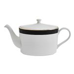 Mikasa Luxe Deco Fine China Infuser Teapot, 1100ml, Gift boxed