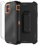 Case with Belt Clip Holster, 2x Screen Protector4