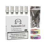 INNOKIN iSub Replaceable Coil 0.5ohm for iSub G B S V Apex Mini VE Tank Atomizer CoolFire IV 4 Plus CoolFire IV TC 100W SMARTBOX Starter Kit Pack of 5