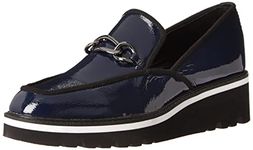 Donald J Pliner Women's Loafer, Dark Blue, 9