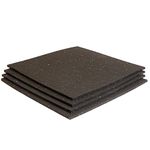 4-Pack RV Jack Stabilizer Pads | 12x12x1/4 Camper Leveling Jack Pads | Works with Most Camper & RVs | Trailers & RV Leveling Pads | Jack Pads for RVs