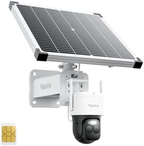 REOLINK Smart Cellular Battery/Solar Security Camera Outdoor, 2K HD, AOV Camera & 24/7 Recording, Long Battery Life, ColorX, Smart Detection, 512GB Local Storage, TrackMix LTE Plus 2+Solar Panel Plus