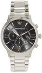 Emporio Armani Men's Quartz Watch chronograph Display and Stainless Steel Strap, AR11208