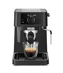 De'Longhi Stilosa EC230.BK, Traditional Barista Pump Espresso Machine, Espresso and Cappuccino, 2 cups, Black