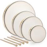 Foraineam 4 Pack Hand Drum 12 Inch 