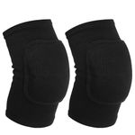 Aiyorse 1 Pair Brace Pads,Elbow Sleeves Elbow Protector Elbow Brace Compression Sleeve Volleyball Elbow Pads Tennis Elbow Brace Elbow Pads for Women Men Basketball Tennis Football Skating(Black)