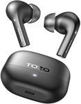 TOZO E2 Wireless Earbuds with Call Noise Cancellation, App Customize 32 EQs, 10mm Drivers with Powerful Bass, 30H Playtime, 2 Mics for Clear Calls, Bluetooth 5.3 Headphones, Comfort Fit in-Ear Headset