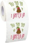 Christmas Toilet Paper Roll Ho Ho Ho I Gotta Go - Funny Toilet Paper, Funny Gag Gifts Christmas, Novelty Toilet Paper, Holiday Toilet Paper Roll, Toilet Paper Jokes, Christmas Joke Toilet Paper