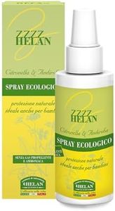 Helan, Zanzhelan, Spray Protezione Bambini e Neonati Ecologico, Naturale con Aloe Vera per Zanzare e Insetti, Senza Ammoniaca, Parabeni e Siliconi, 100 ml - Made in Italy