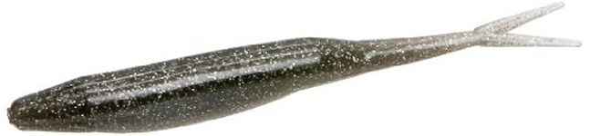 Zoom Bait Salty Super Fluke Bait-Pack of 10 (Smokin Silver, 5-inch)