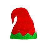 Jades : Christmas Elf Cap Red and Green with Bells