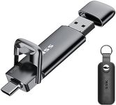 SSK 128GB Dual USB C Flash Drive,2-