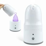 Menstrual Cup Sterilizer by Azah Clean your Period Cup Easily with Menstrual Cup Sterilizer Container Auto Power Cut Off