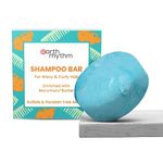 Earth Rhythm Murumuru Butter Shampoo Bar for Dry, Frizzy and Curly Hair, with Vitamin E | Deep Conditions, Softens & Maintains Growth | Sulphate & Paraben Free | Men & Women - 80 gm (Cardboard)