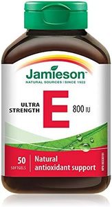 Jamieson Vitamin E 800IU 50's 50 Softgels