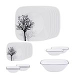 Corelle Square Dinnerware Set For 4